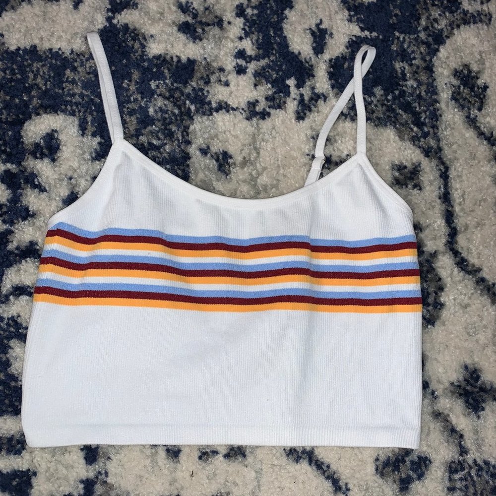 Ribbed Cami Crop Top